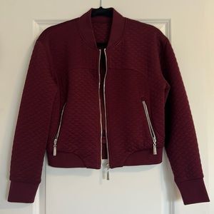 SOLD Quilted Bomber Jacket